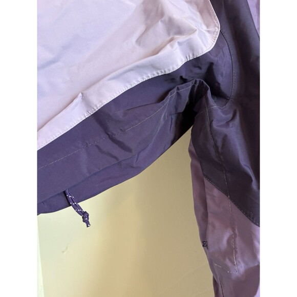 The North Face Women’s HyVent Hooded Lilac Purple Jacket Size XL No Vest LINER - Picture 5 of 15